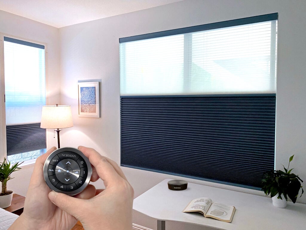 our products Norman motorized shades